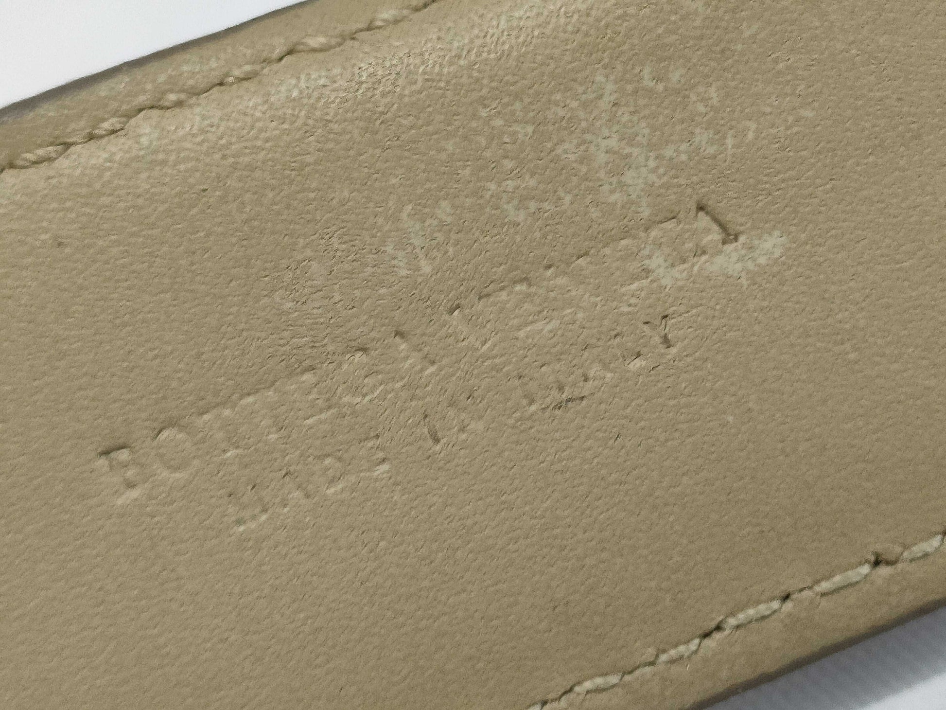 BOTTEGA VENETA Intrecciato Beige Belt