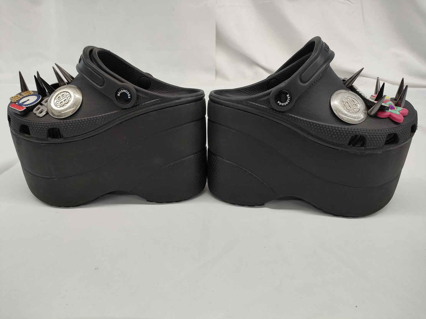 BALENCIAGA Platform Sandals Size 35 Crocs Rubber Other Shoes