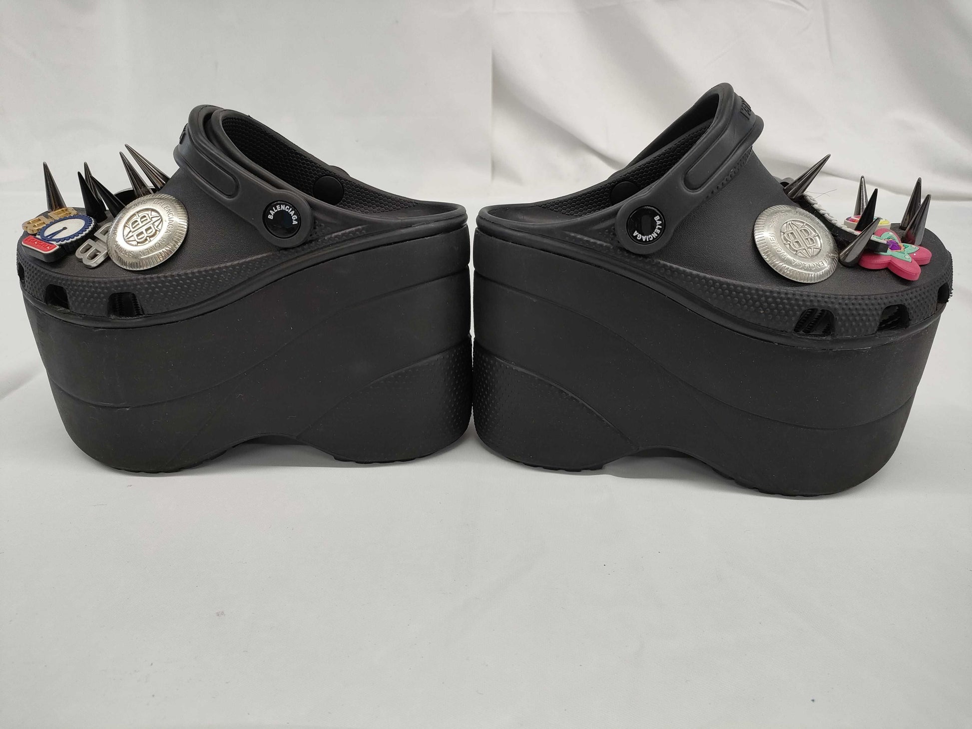 BALENCIAGA Platform Sandals Size 35 Crocs Rubber Other Shoes