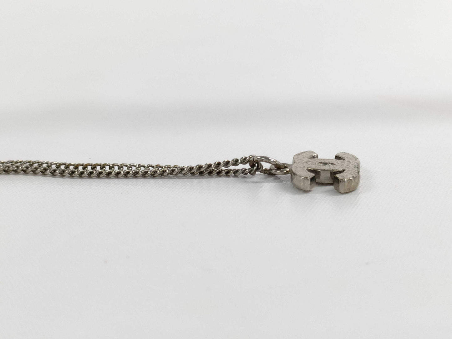 CHANEL Rhinestone Necklace Necklace