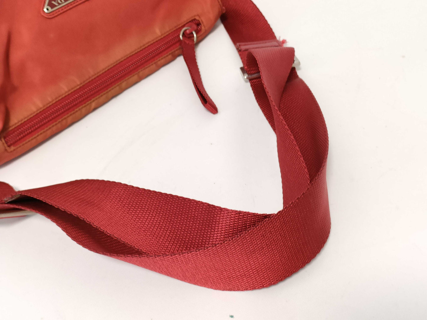 PRADA Nylon Prada Shoulder Bag, Body Bag, Waist Bag with Triangle Logo