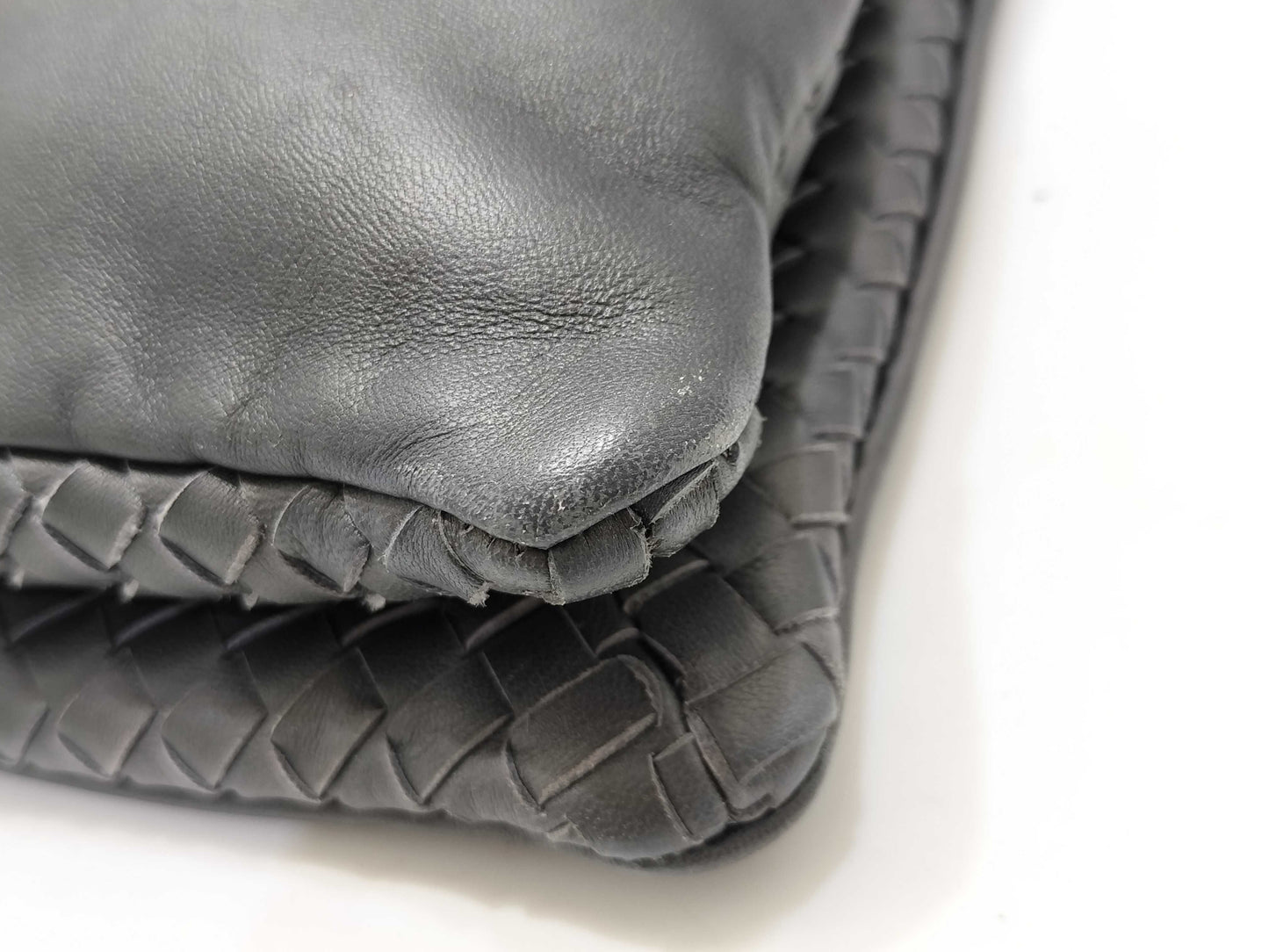 BOTTEGA VENETA Intrecciato Leather Shoulder Bag