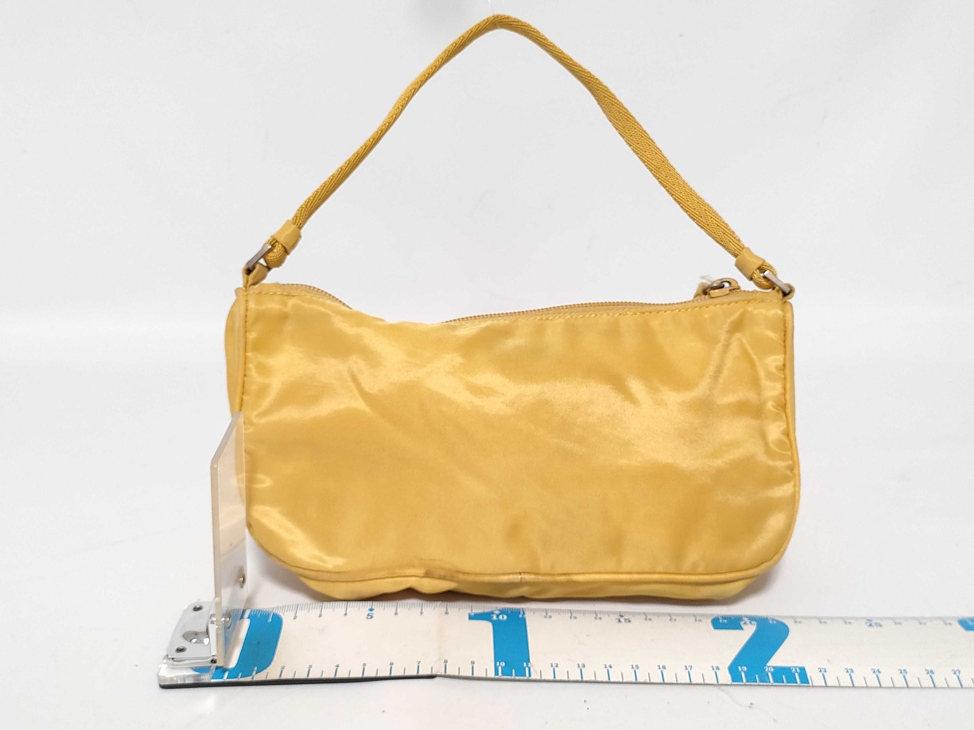 PRADA Nylon Prada Handbag Pouch with Triangle Logo