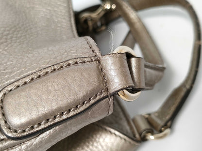 GUCCI Soho Mini Interlocking Leather Handbag/Shoulder Bag, 2-Way