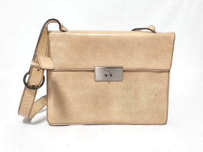 Miu Miu Shoulder Bag Turn Lock Logo Shoulder Bag