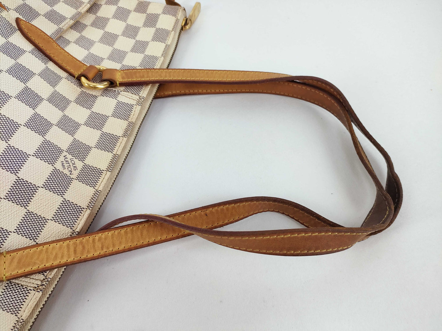 LOUIS VUITTON Damier Azur Totally MM N51262 Tote Bag