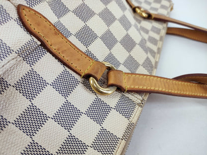 LOUIS VUITTON Damier Azur Totally MM N51262 Tote Bag