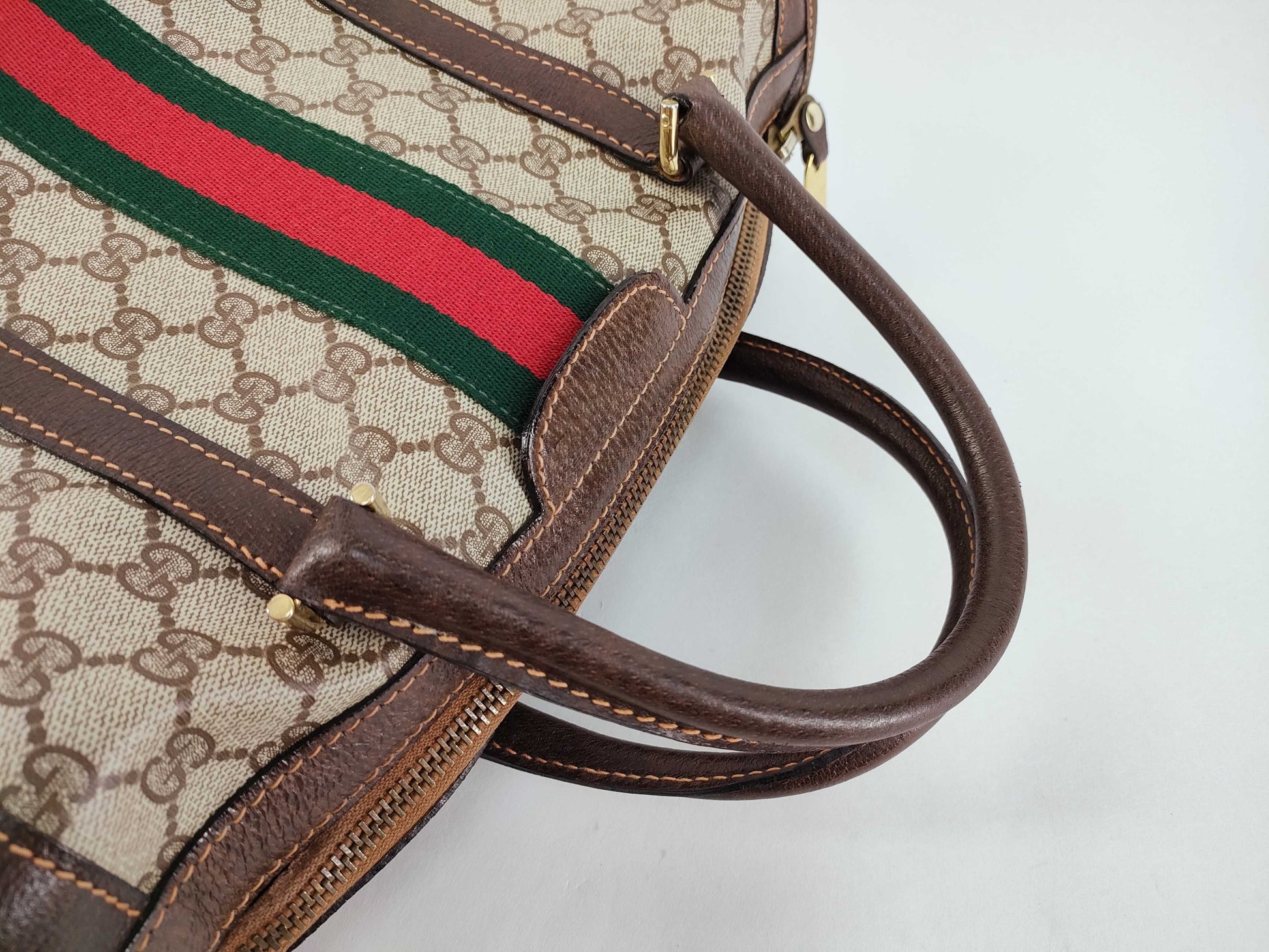 GUCCI GG Supreme GUCCI GG Supreme Mini Boston Bag Handbag Boston Bag