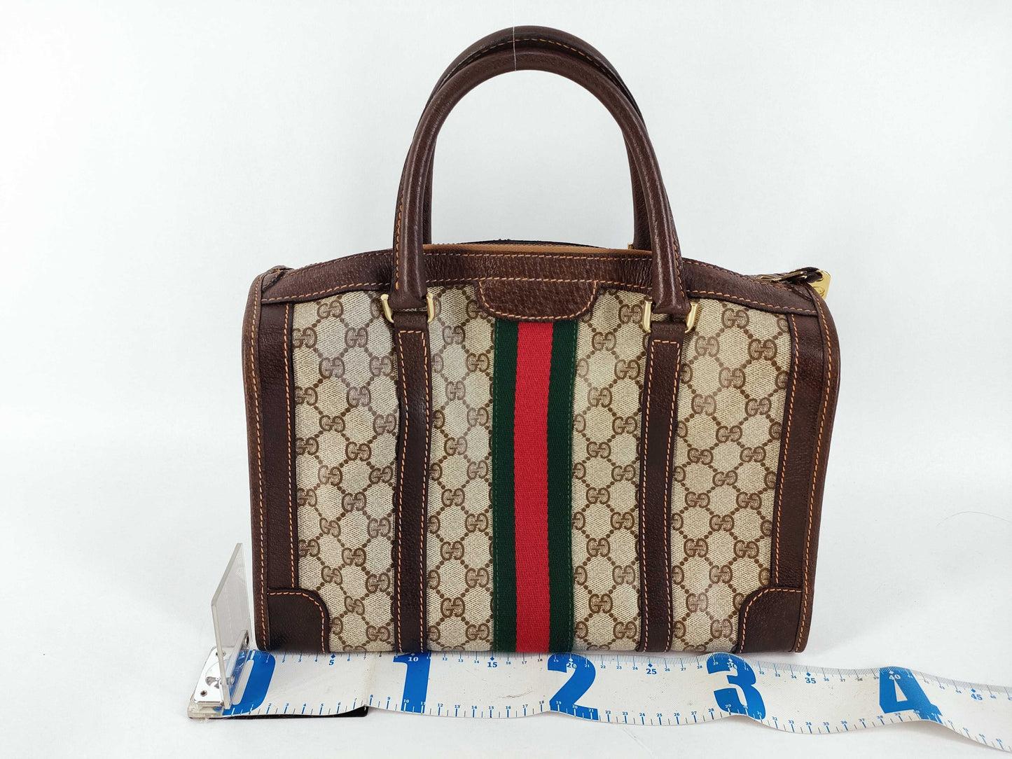 GUCCI GG Supreme GUCCI GG Supreme Mini Boston Bag Handbag Boston Bag