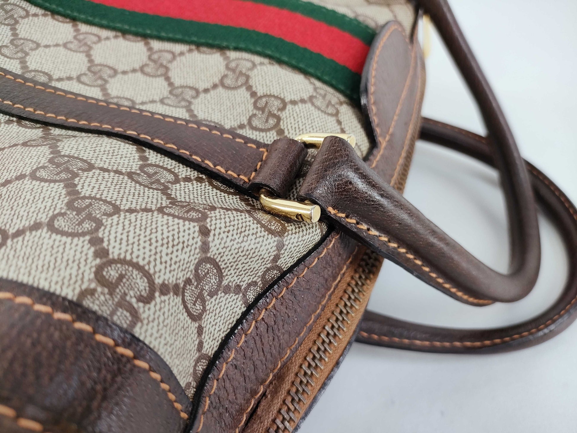 GUCCI GG Supreme GUCCI GG Supreme Mini Boston Bag Handbag Boston Bag