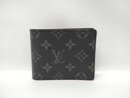 LOUIS VUITTON Portefeuille Multiple Monogram Eclipse M61695 Wallet