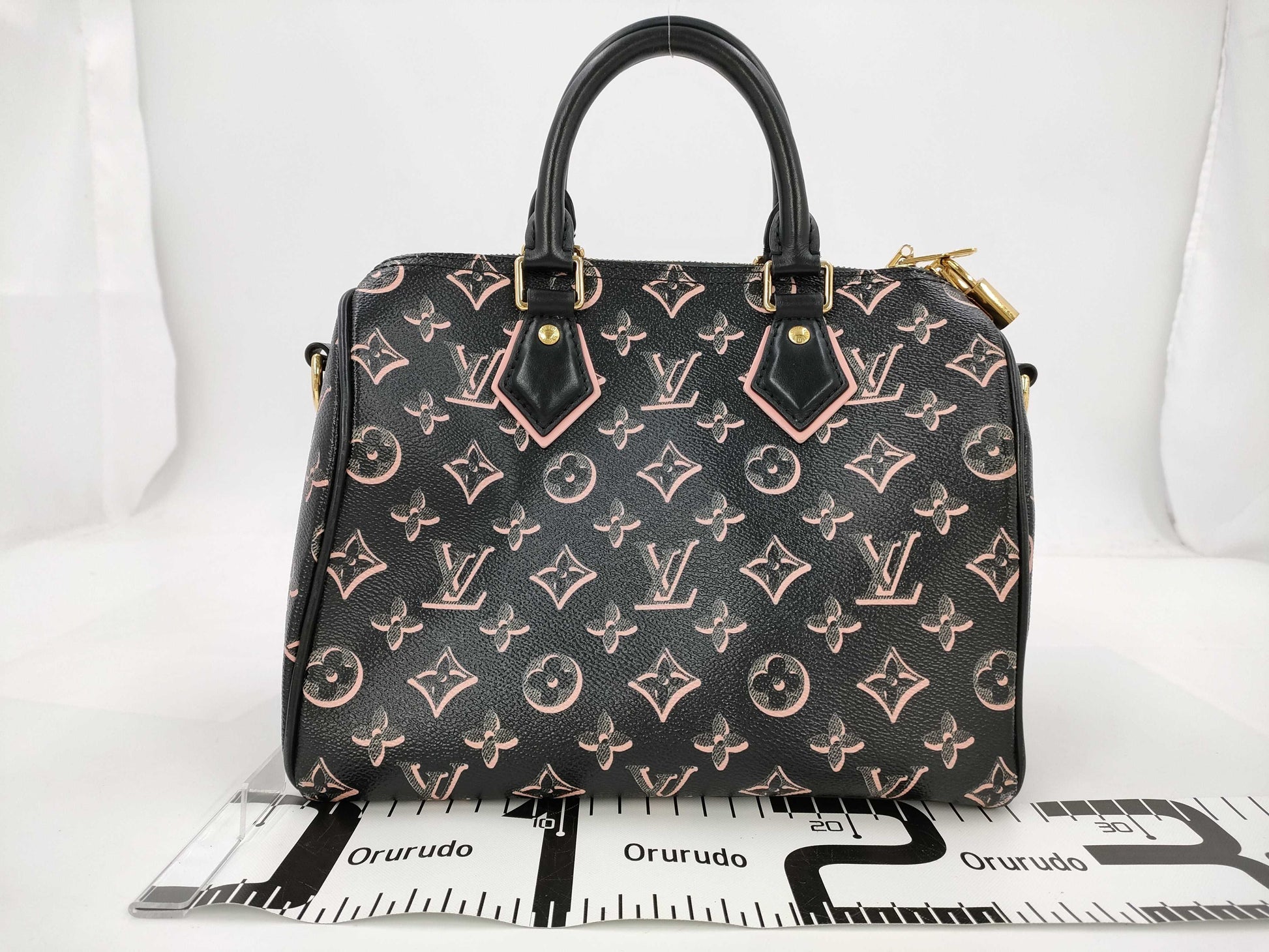 LOUIS VUITTON Monogram Fall for You Speedy Bandouliere 25 M20852/RFID Boston Bag