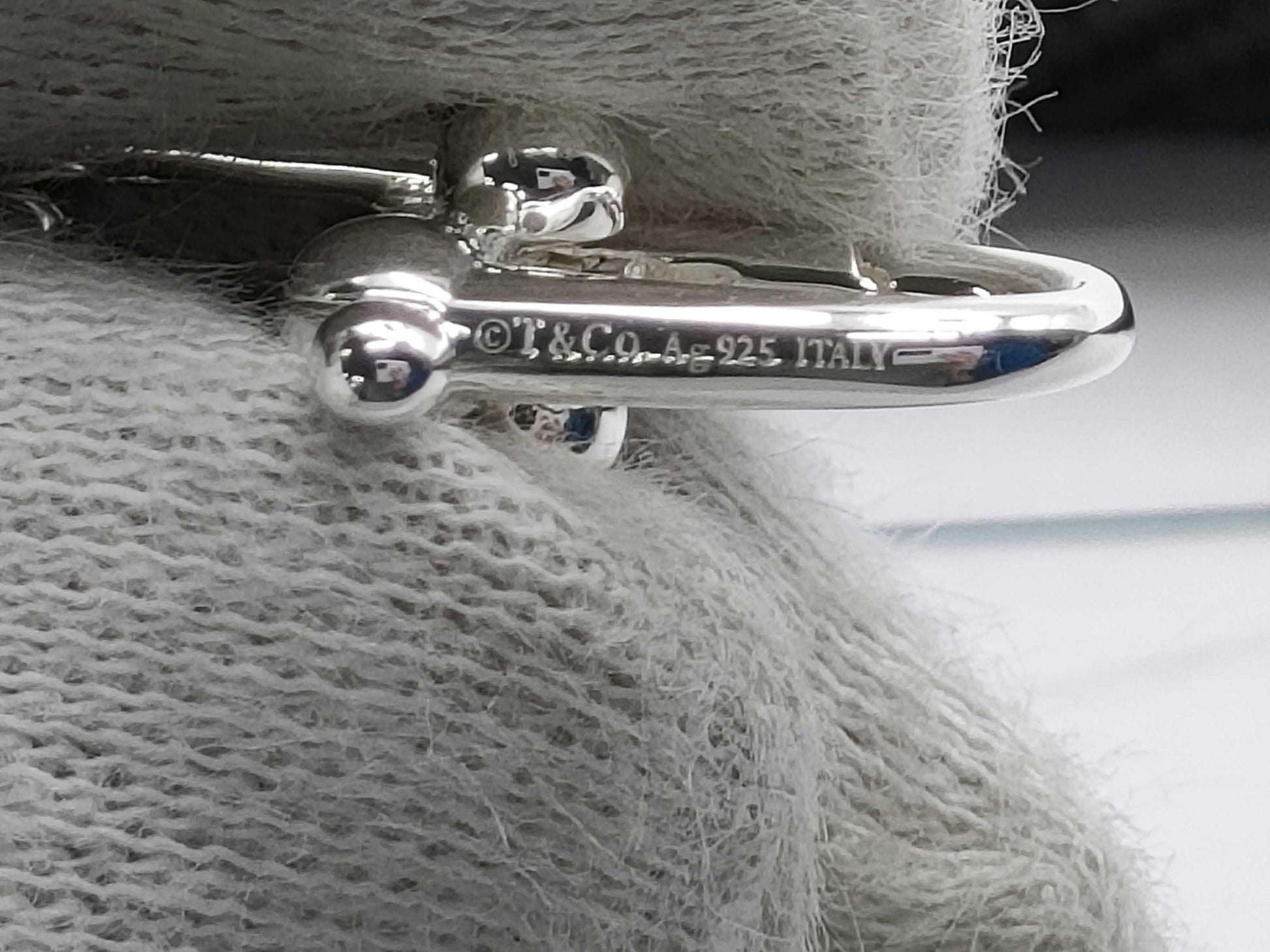 Tiffany & Co. Tiffany HardWear Graduated Link Necklace, Ag925, 104.1g