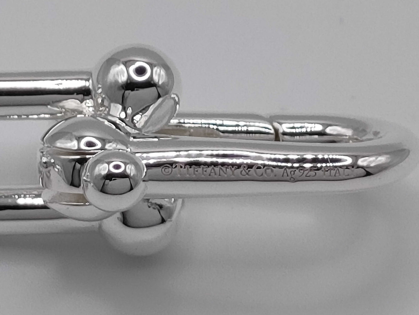 Tiffany & Co. Tiffany HardWear Large Link L Bracelet, Ag925, 60.9g, Bracelet/Bangle