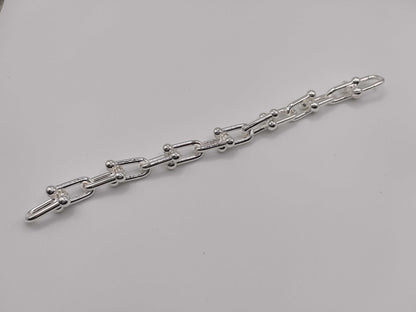Tiffany & Co. Tiffany HardWear Large Link L Bracelet, Ag925, 60.9g, Bracelet/Bangle