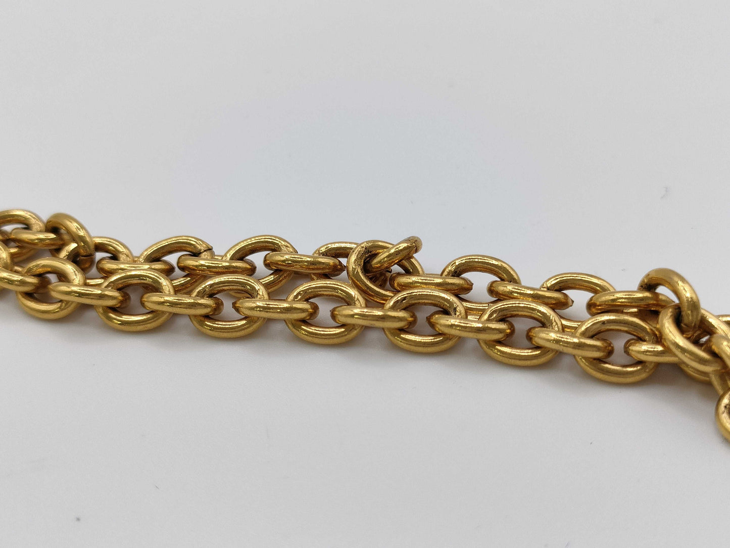 CHANEL Matelasse Coco Mark Necklace