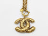 CHANEL Matelasse Coco Mark Necklace