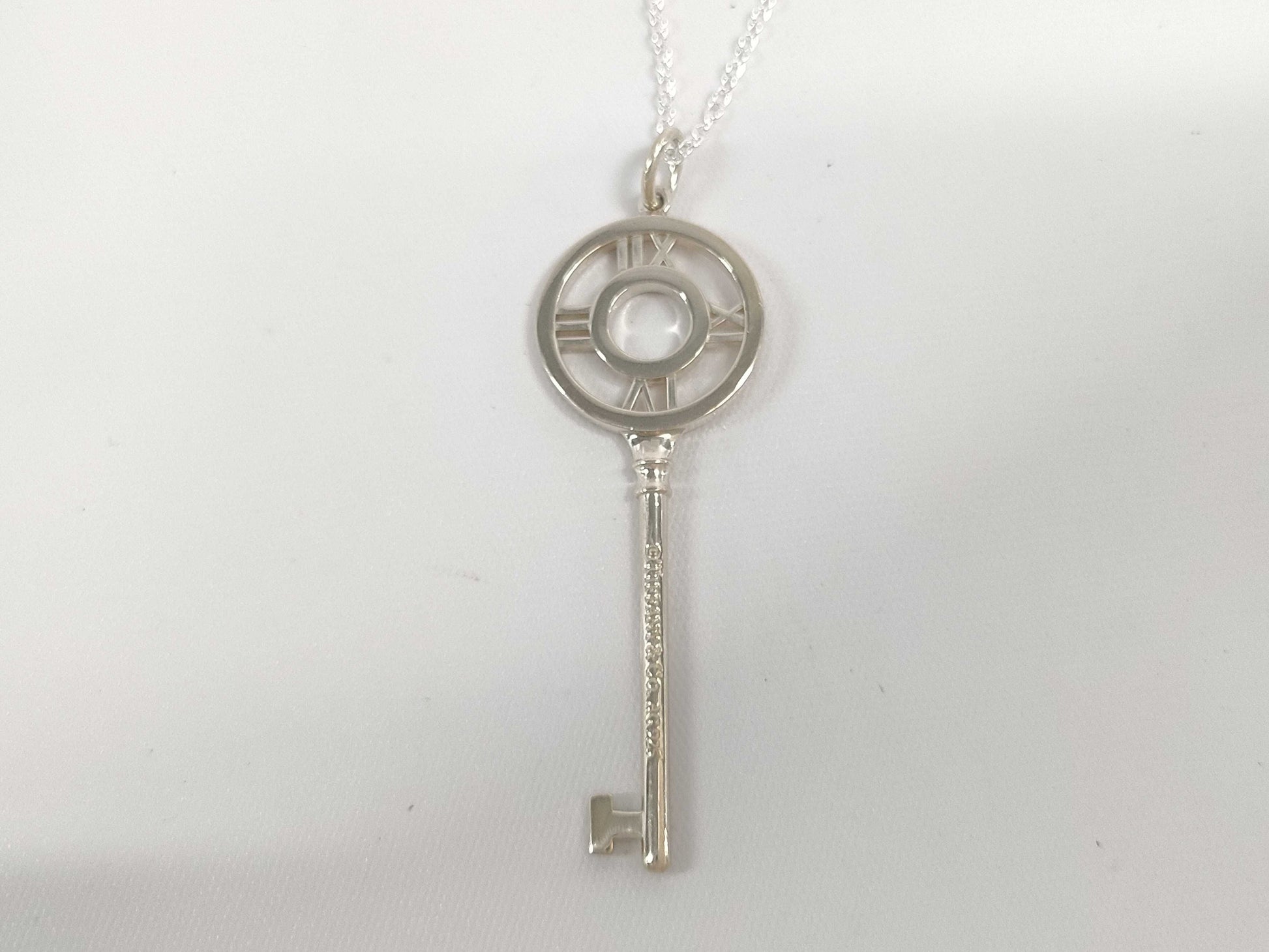 Tiffany & Co. Atlas Key Necklace in SV925
