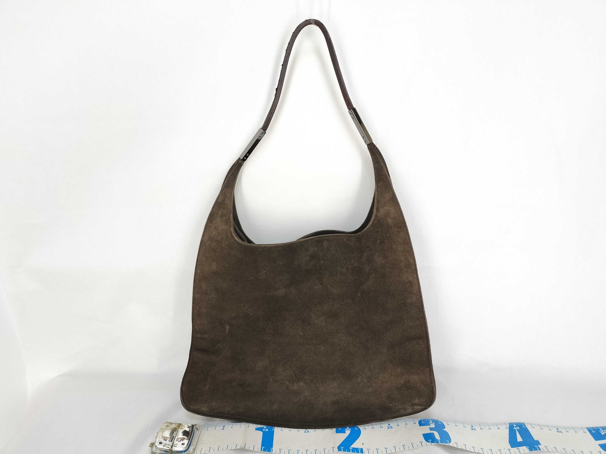 GUCCI One-Shoulder Suede Shoulder Bag 001.3167 001998