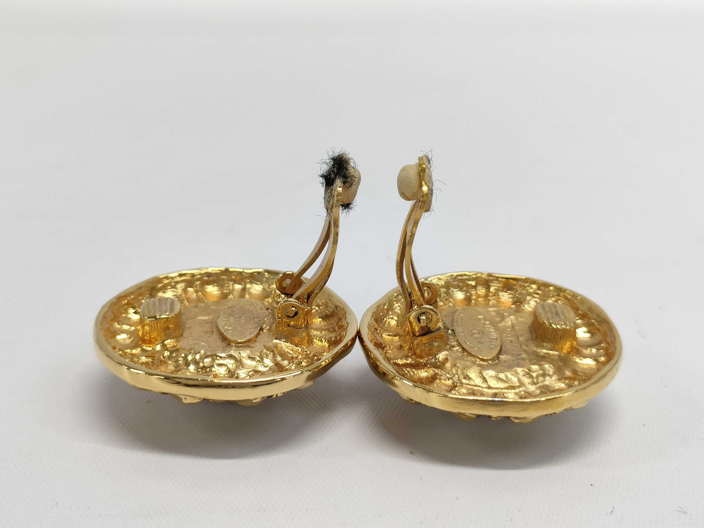 CHANEL Chanel Earrings GP Faux Pearl Earrings