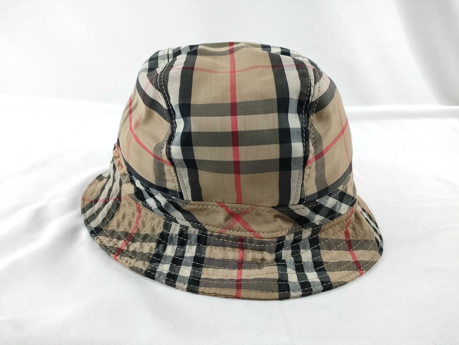 BURBERRY Nova Check Bucket Hat 8017235 Other Accessories