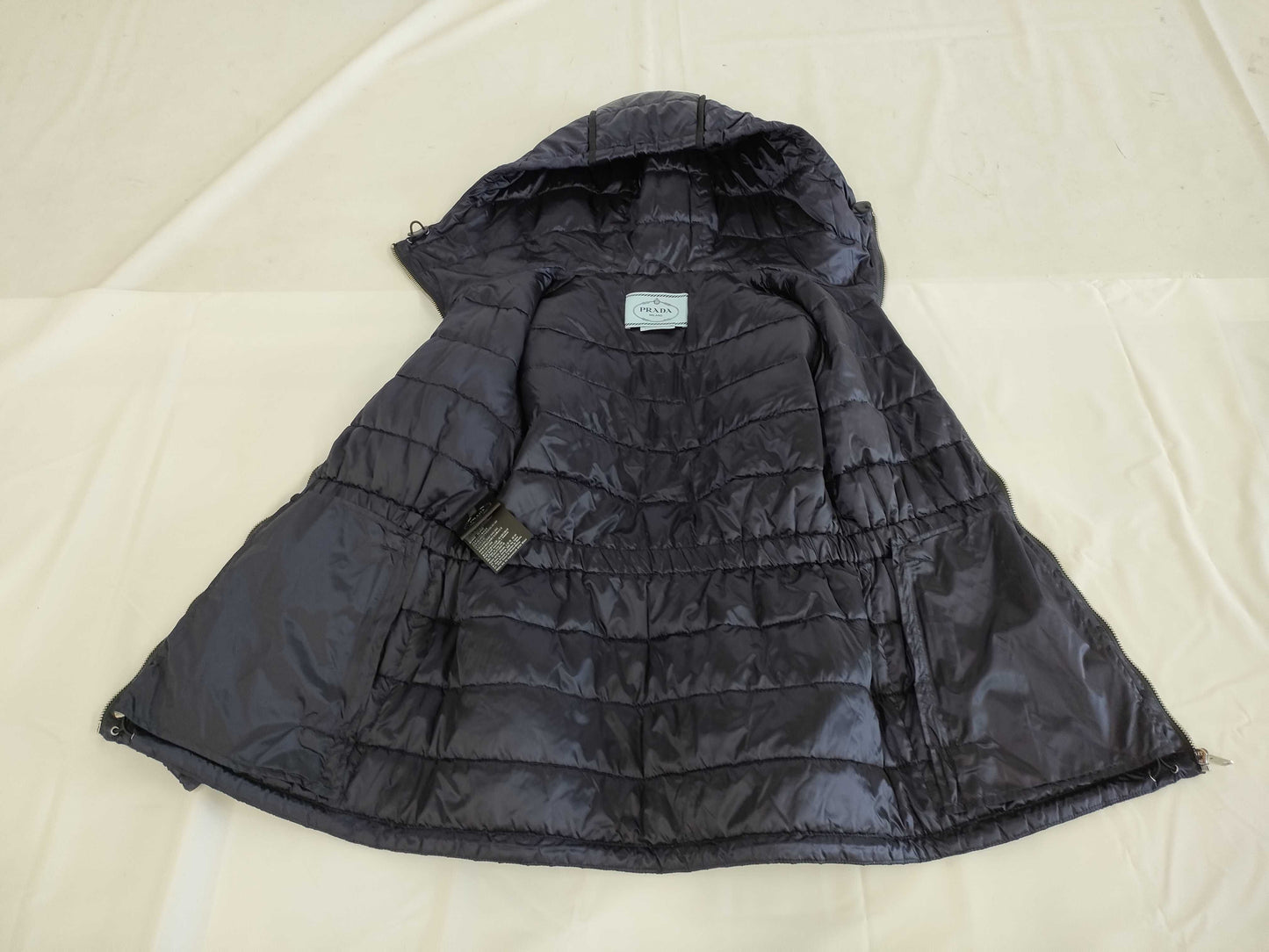 PRADA PRADA Triangle Logo Padded Outer Jacket Women's Size 42 Jacket