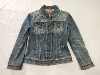 LOUIS VUITTON LOUIS VUITTON Louis Vuitton Monogram Denim Jacket Size 36 Jacket