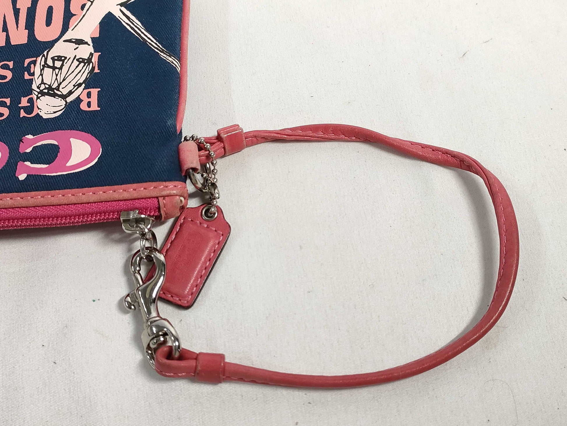 COACH Bonnie Cassin clasp accessory pouch