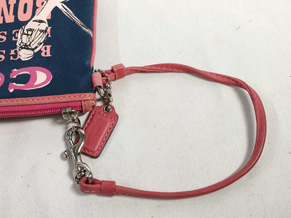 COACH Bonnie Cassin clasp accessory pouch