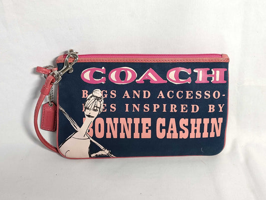 COACH Bonnie Cassin clasp accessory pouch