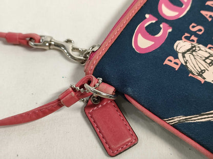 COACH Bonnie Cassin clasp accessory pouch