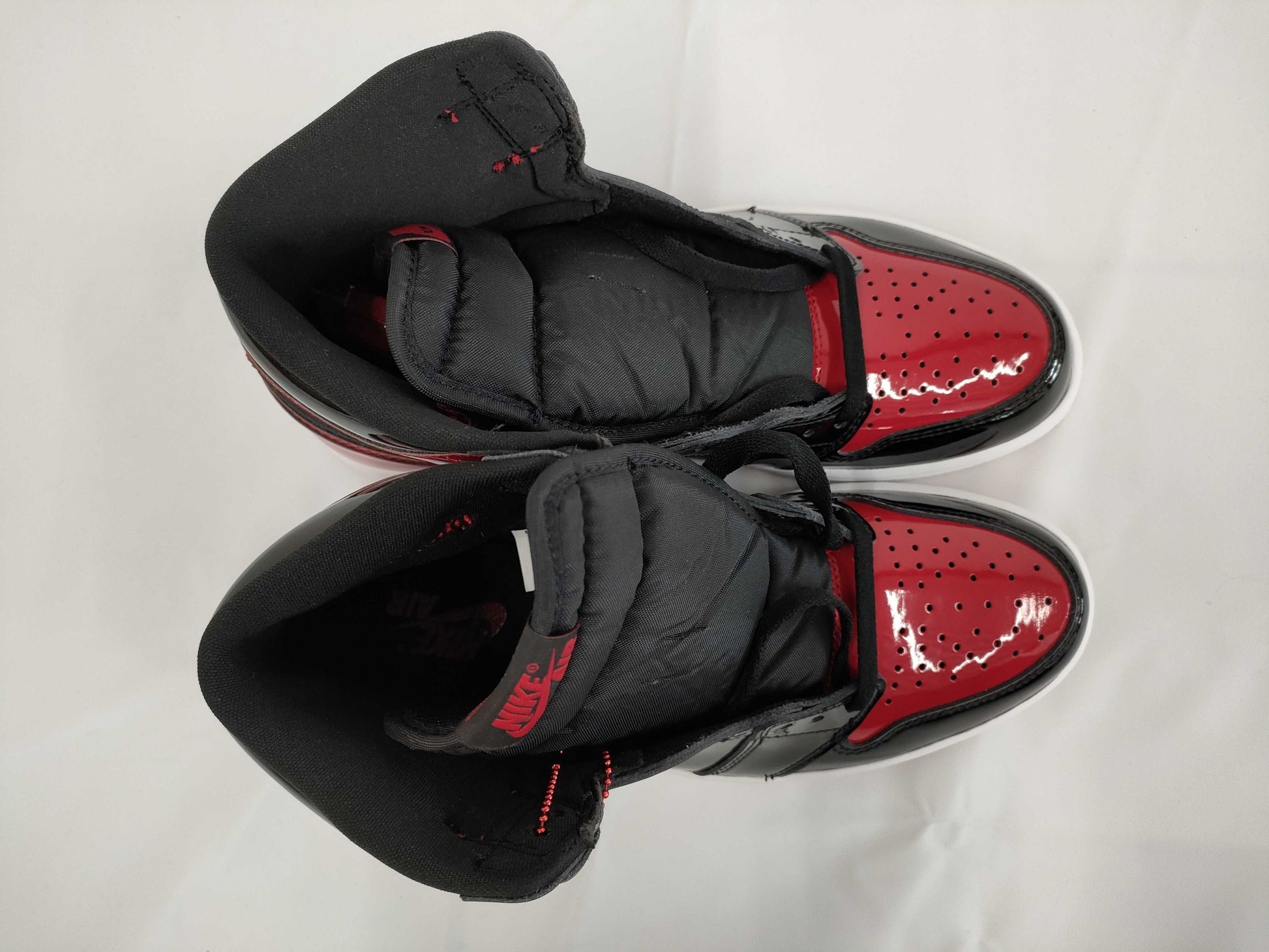 NIKE AJ1 Air Jordan 1 Patent 555088-063 Size 27cm Sneakers