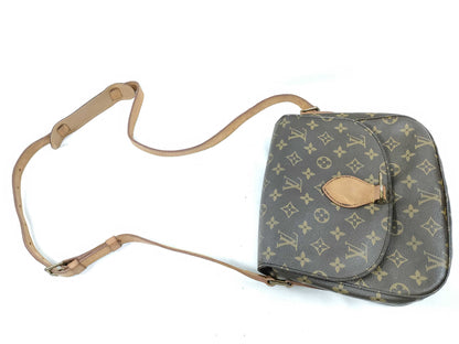 LOUIS VUITTON Monogram LOUIS VUITTON Saint-Cloud Shoulder Bag M51242