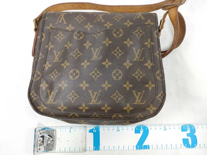 LOUIS VUITTON Monogram LOUIS VUITTON Saint-Cloud Shoulder Bag M51242