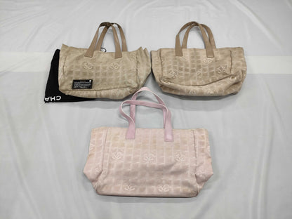 CHANEL New Travel 3-Piece Tote Bag Set
