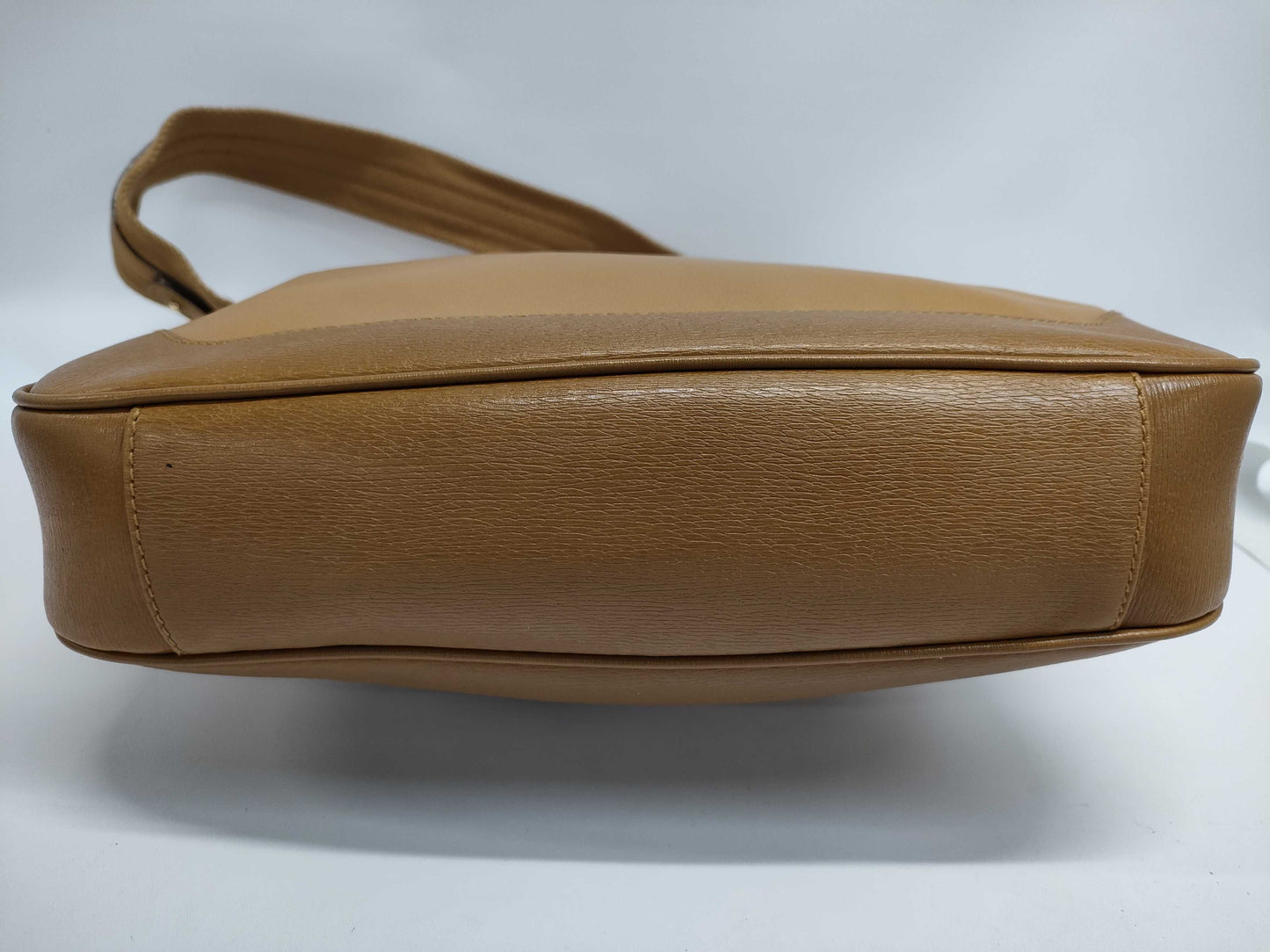 GUCCI Bamboo 2-Way Shoulder Bag Leather Handbag