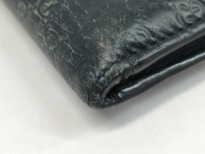 GUCCI Gucci Bifold Wallet Micro Guccissima Micro G Billfold