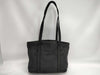 PRADA Prada Handbag Embroidered Nylon Black Tote Bag