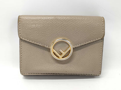 FENDI Effiz Tri-fold Wallet Compact Wallet