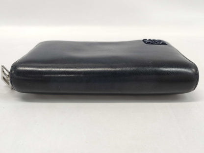 LOEWE Anagram Wallet with Round Zipper and Leather Coin Case