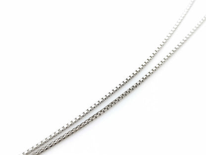 S 0.67ct D 0.61ct PT850 6.2g Necklace 