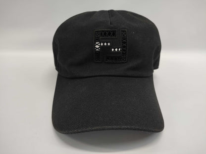 FENDI Zucca Logo Cap Hat Canvas Black Other Accessories