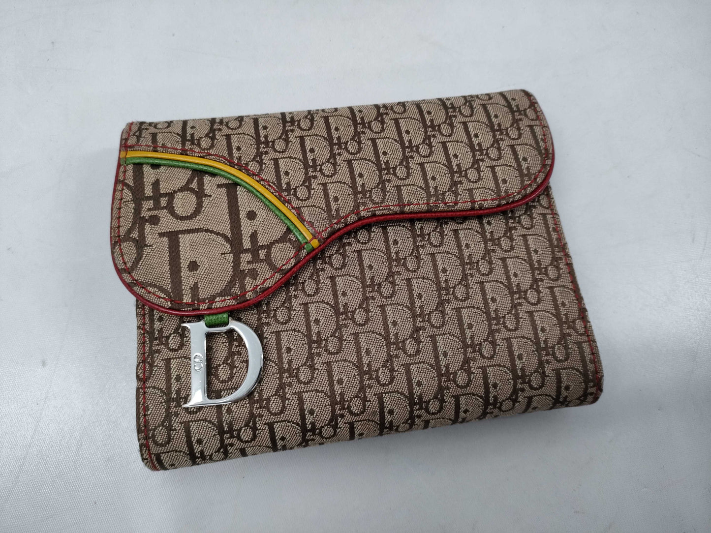 Dior Rasta Saddle Trotter Planner Cover, Brown Canvas