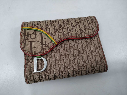 Dior Rasta Saddle Trotter Planner Cover, Brown Canvas