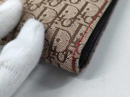 Dior Rasta Saddle Trotter Planner Cover, Brown Canvas