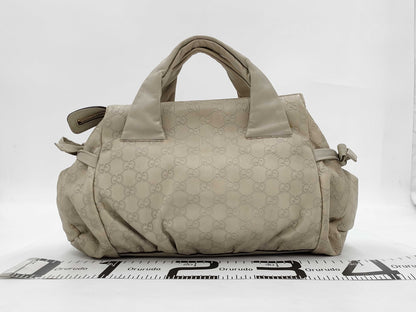 GUCCI GUCCI Hysteria Handbag GG Shimmer Leather Handbag