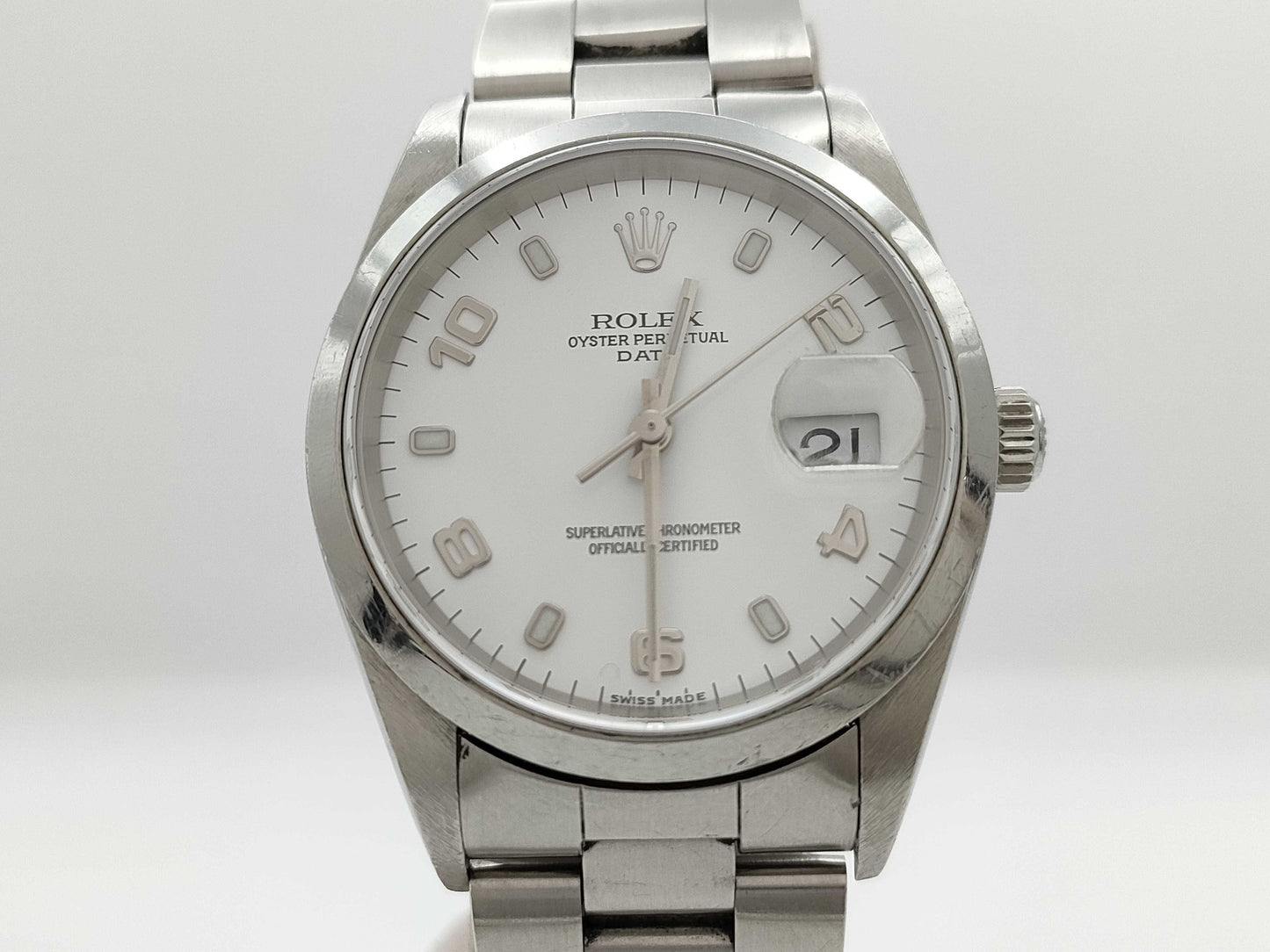 ROLEX 15200 A740422 White Dial Men's Watch