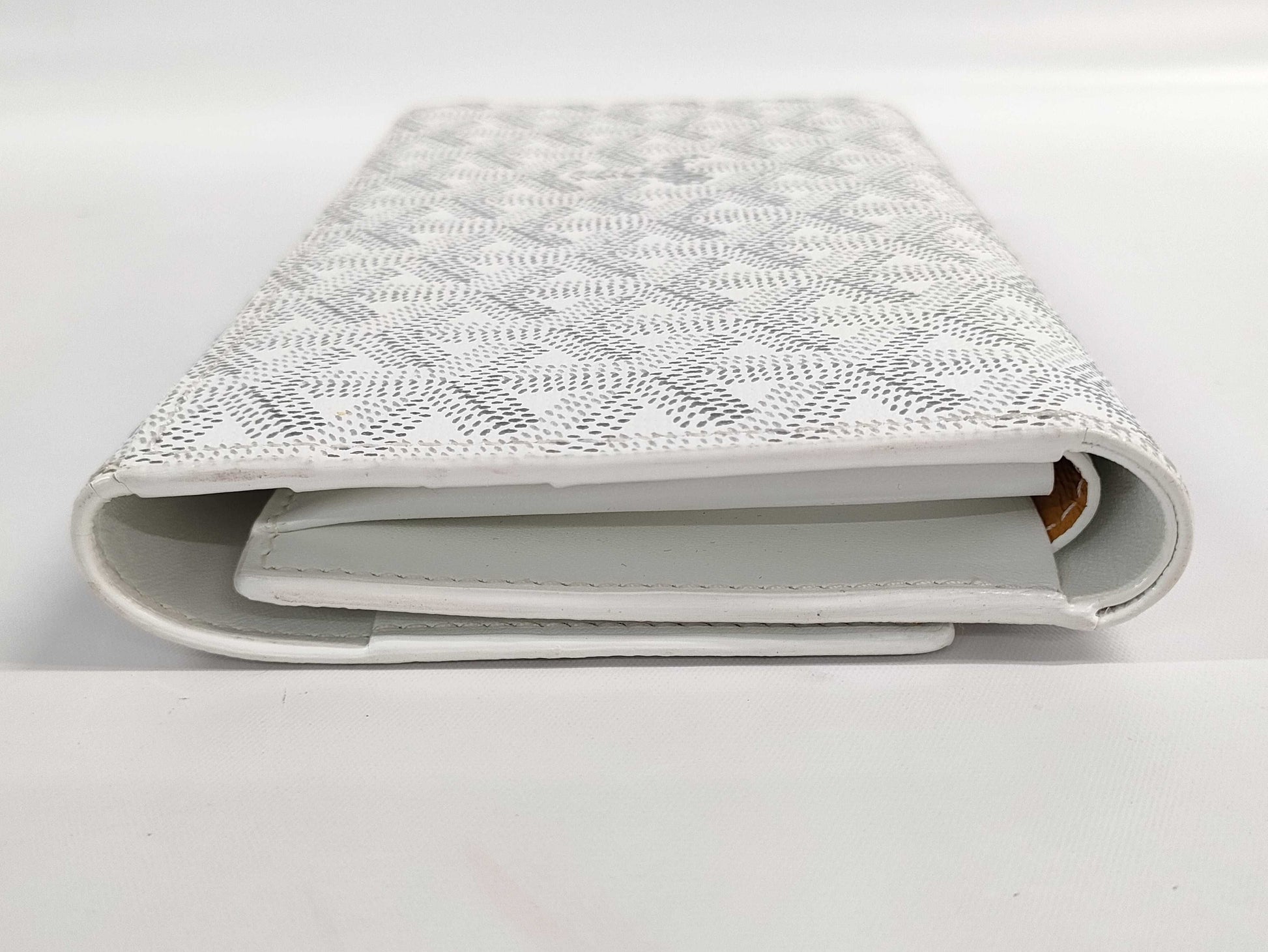 GOYARD Tri-fold Long Wallet White Wallet