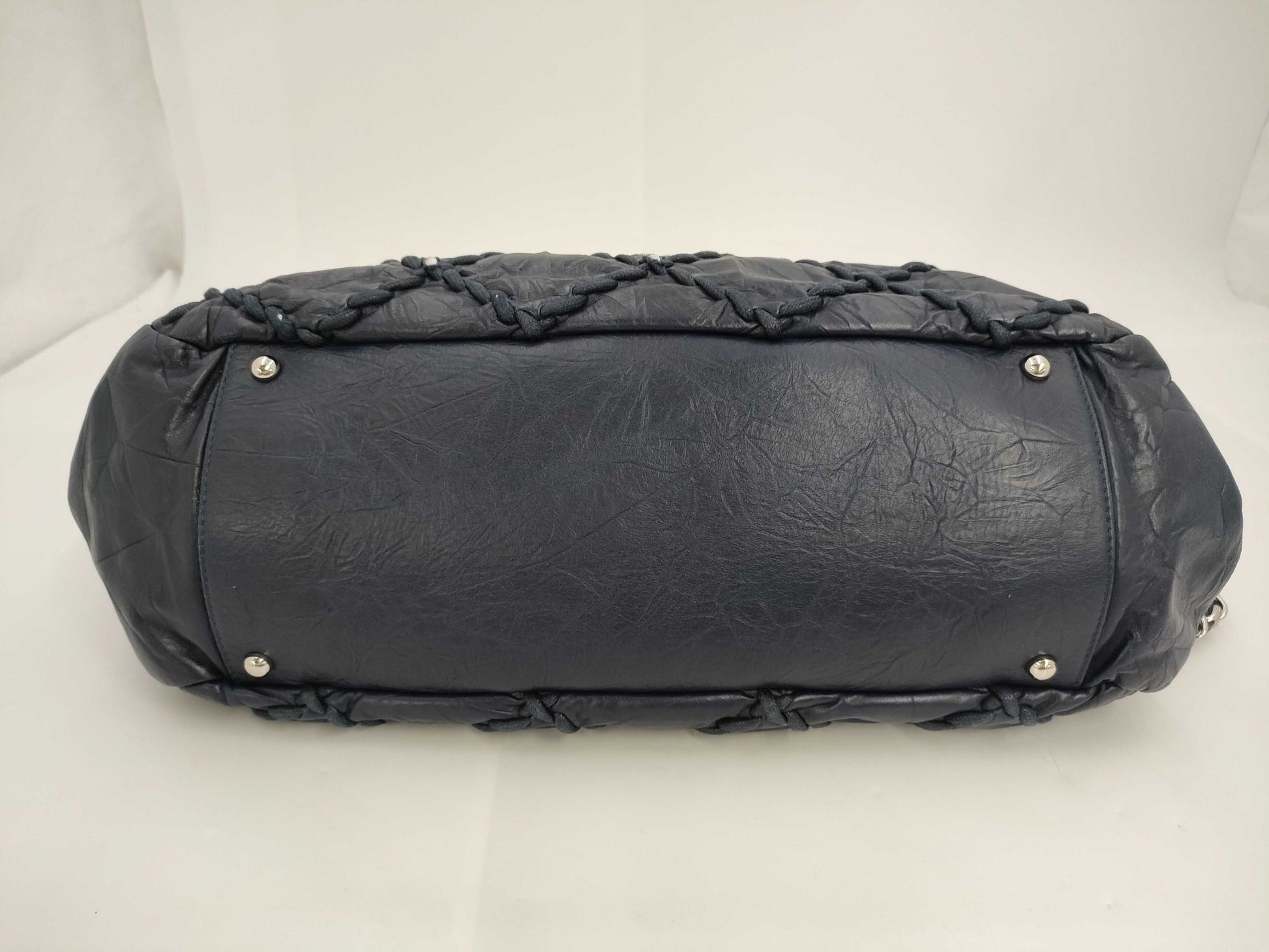 CHANEL CHANEL In the Mix/Ultra Stitch Handbag, Vintage Calf Leather, 2-Way, Chain Shoulder Strap, Silver Hardware, 31 Rue Cambon Handbag