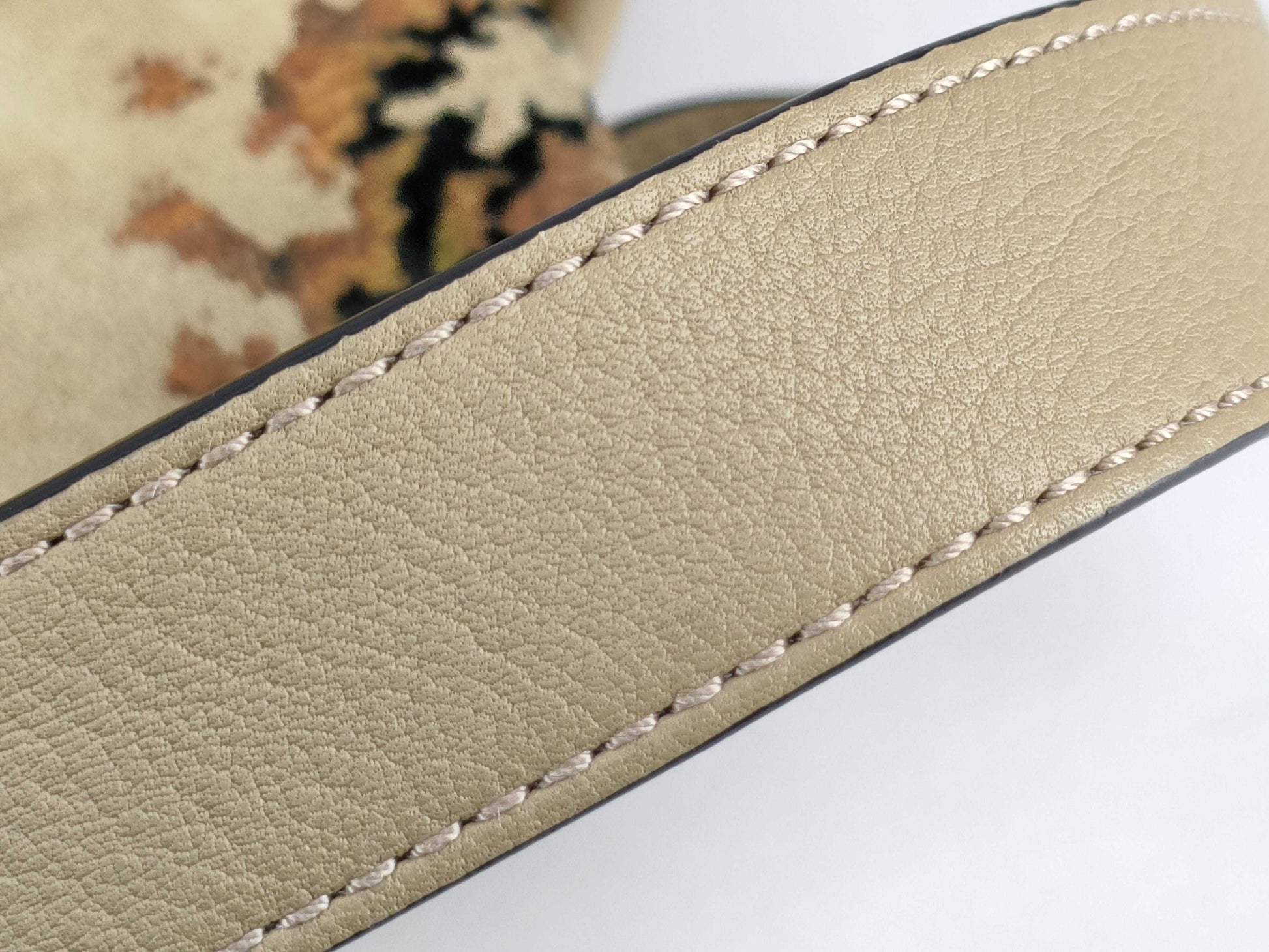 LOEWE Flamenco Knot Fringe Trim Tapestry Bag Shoulder Bag Suede, Leather, and Linen Shoulder Bag